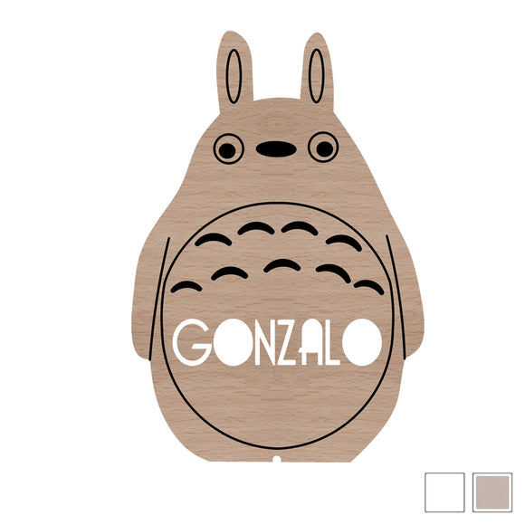 Silueta Totoro personalizada