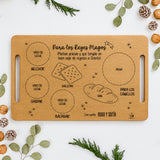 Bandeja navideña Reyes Magos