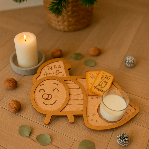 Bandeja Navideña Caga Tió