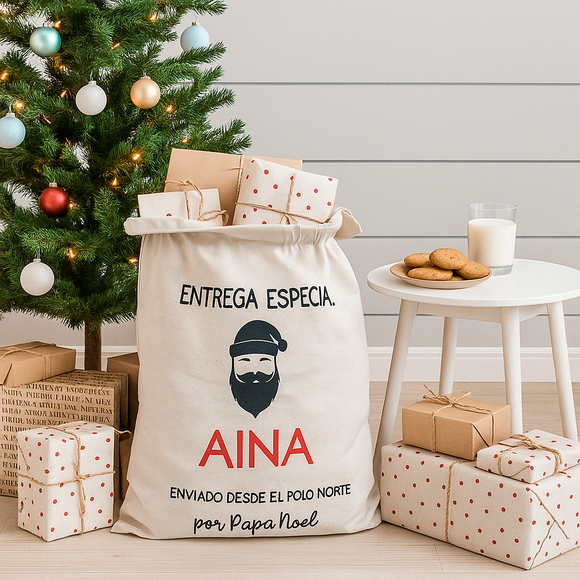 Saco Navidad Papá Noel