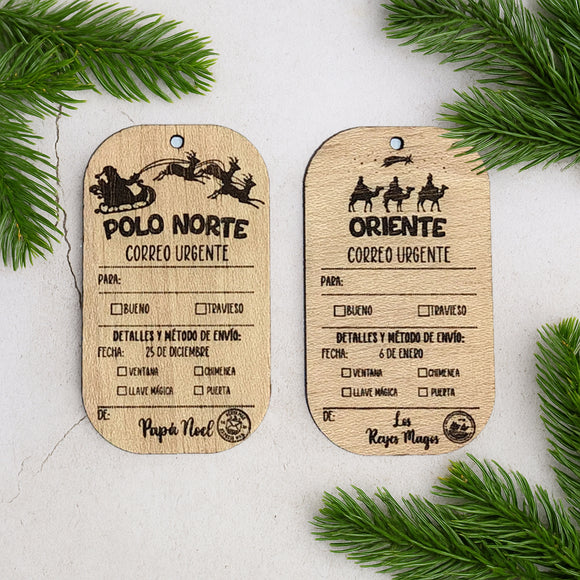 Etiquetas Navideñas Regalos