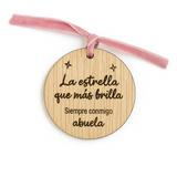 Medalla personalizada para ramo de flores