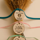 Medalla personalizada para ramo de flores