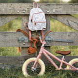 Bicicleta de equilibrio rosa