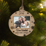 Bola Navidad foto personalizada