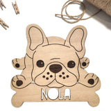 Placa personalizada perro
