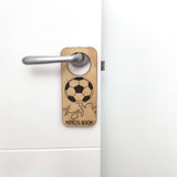 Colgador puerta fútbol personalizado