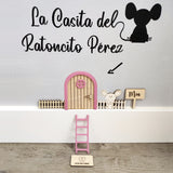 Kit Ratoncito Pérez pink personalizado